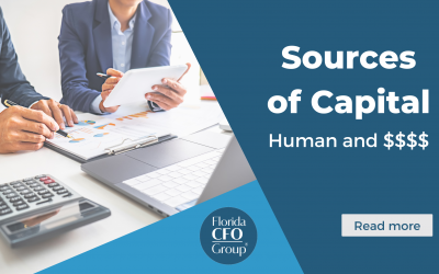 Sources of Capital (Human and $$$$)